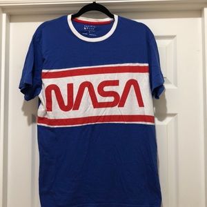 EUC Pacific Blue NASA Tee Size L